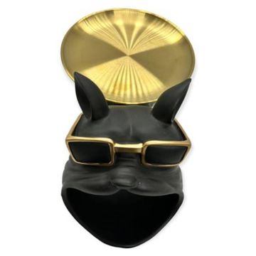 Home Decor Novelty Dog Serving Tray and Storage Holder