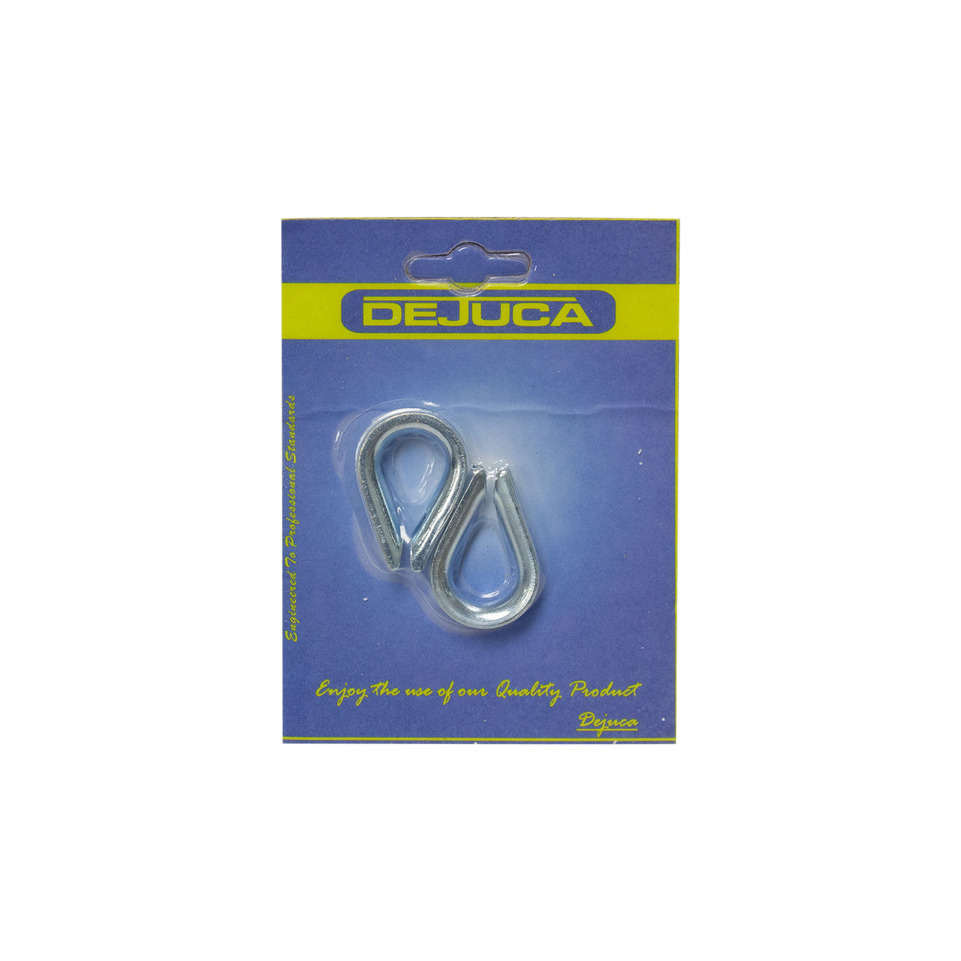 Dejuca - Thimble - Zink Plated - 6mm - 2/pkt