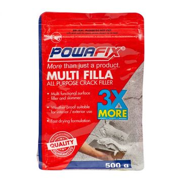 Bulk Pack x 10 Powafix Interior/Exterior Crack Filler Sealant - 500g