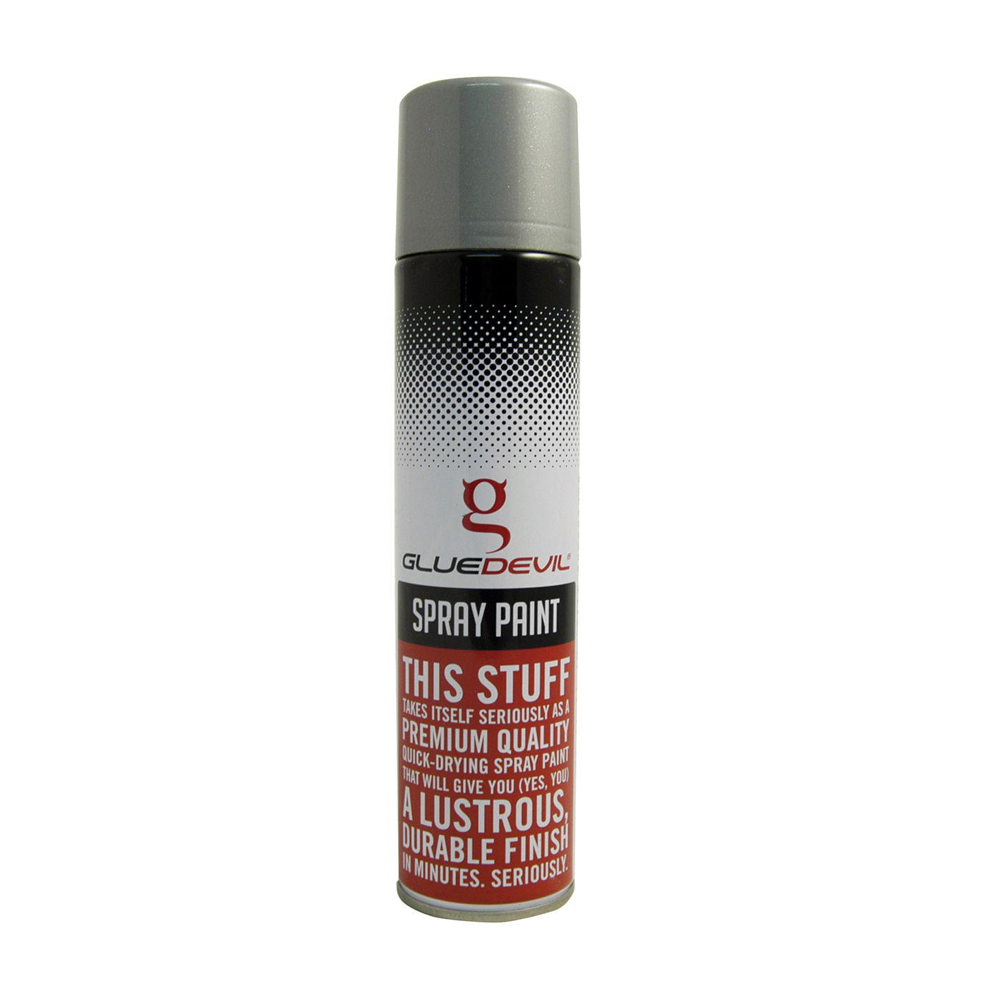 Glue Devil - Spray Paint - M/f Wheel Silver - 300ml - 8 Pack