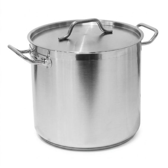 Value Stainless Steel Casserole Pot With Lid - 20 L