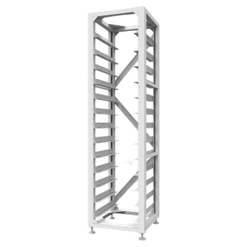 RACK FOR 12 X HV BATTERIES & 1 X BMS 3U (if no stock, refer to AL-4306-BK)