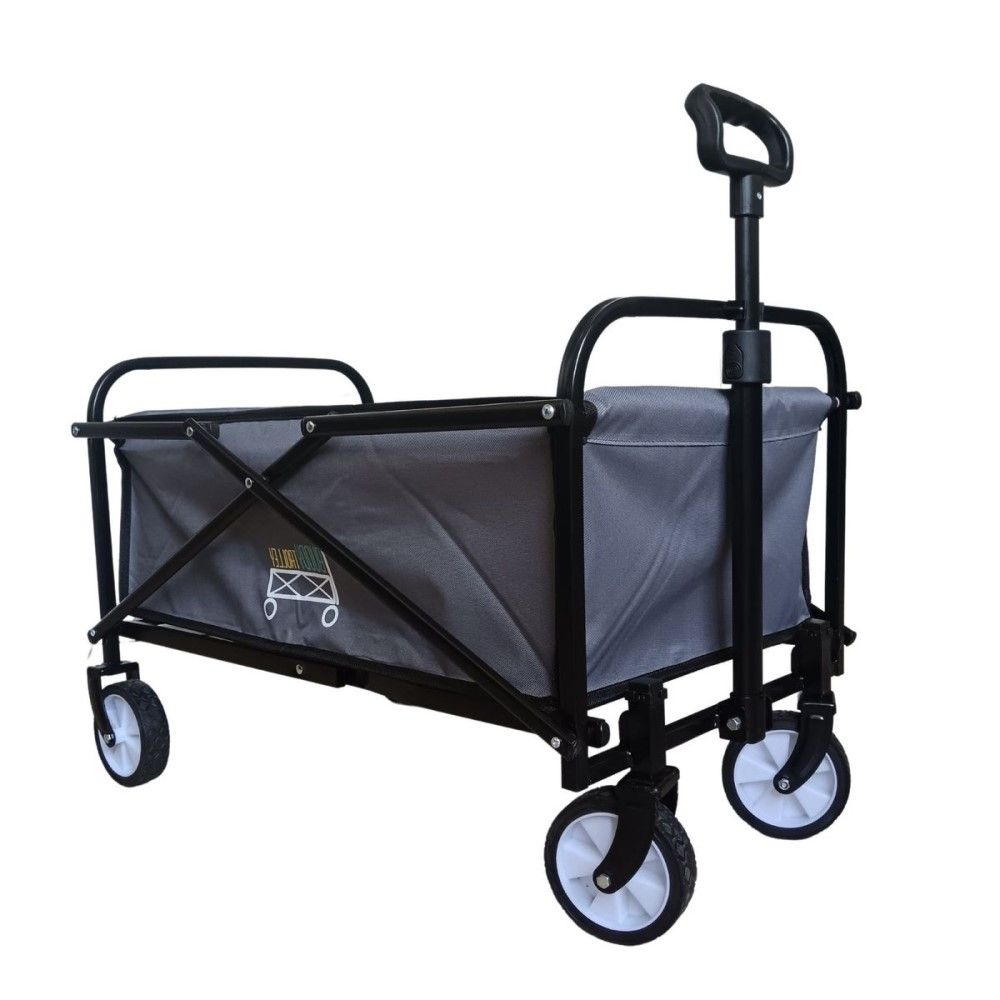 BuddyTrolley – Multi-Purpose, Foldable Beach, Camp & Shopping Trolley (Blue)