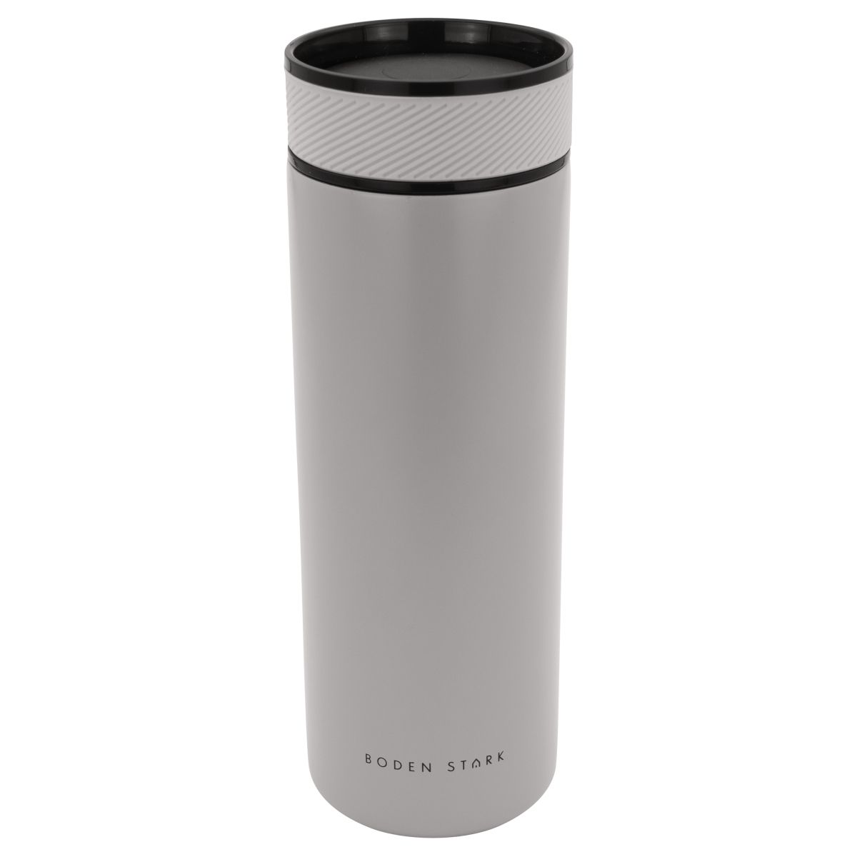 Boden Stark 650ml Travel Flask - Pastel Grey