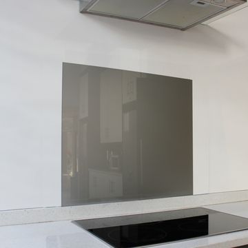Metallic Silver Hob Splashback (598 x 650 x 6mm)