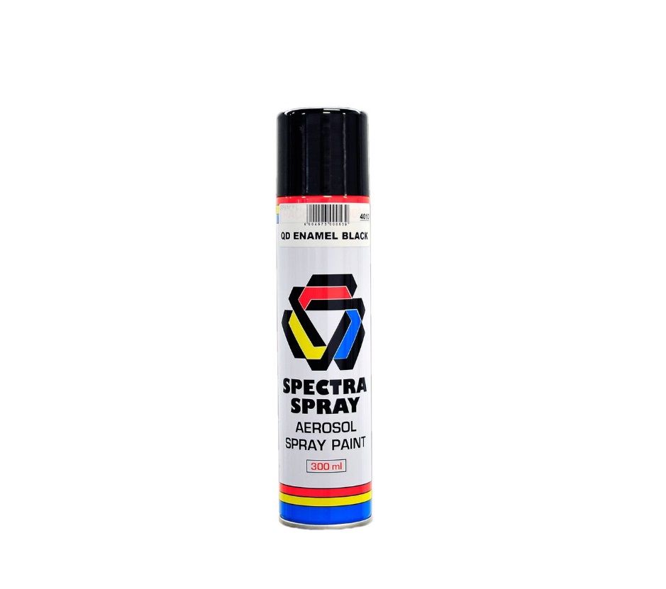 Spectra Spray - Spray Paint - 300ml - Enamel Black