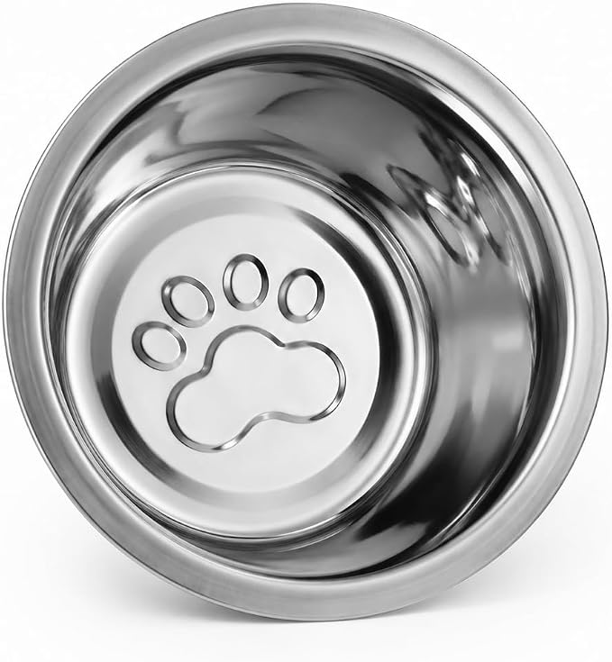 Standard Feeding Embossed Paw Bowl 2.5Litre
