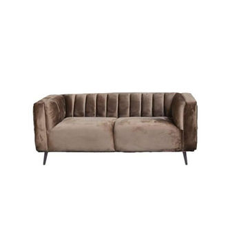 Nile 2 Seater Luxury Couch (Brown)