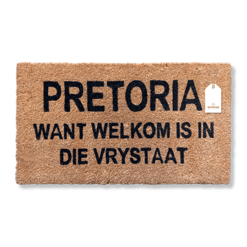 Matnifique Coir Design Doormat - Pretoria 700 x 400 x 14mm