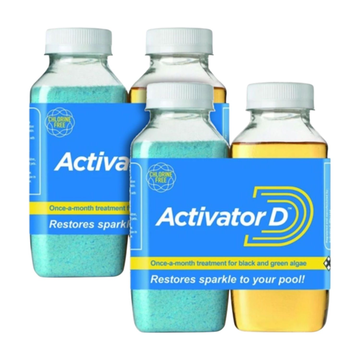 Activator D - 2 Pack Monthly Pool Treatment