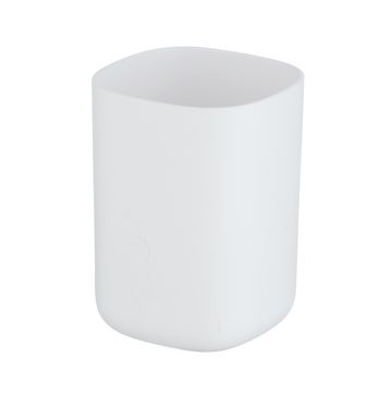 Wenko - Toothbrush Tumbler - Davos - White Matte