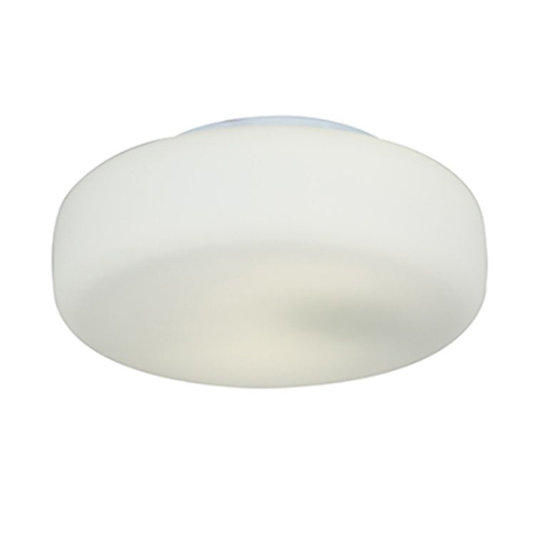 Cheese Round Ceiling Light 300Mm White - 2 Pack