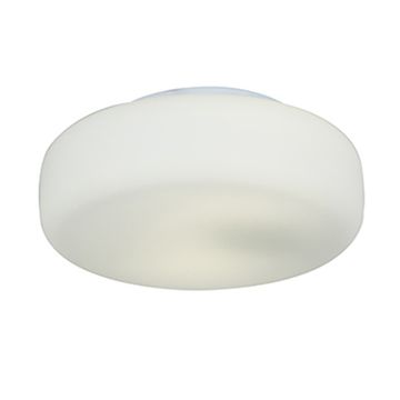 Cheese Round Ceiling Light 300Mm White - 2 Pack