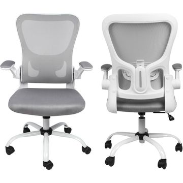 ErgoPro Office Chair - White/Grey - Finery