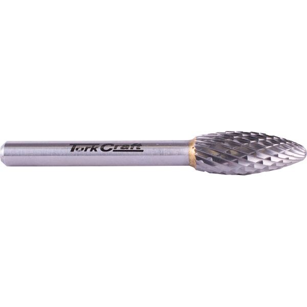 Rotary Burr Tungsten 10X25X6Mm Round Point