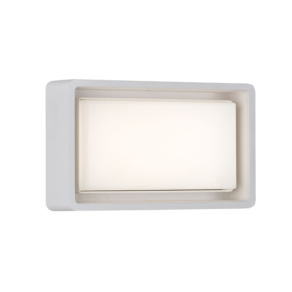 Eurolux - Frame - Rectangular - Bulk Head - 240mm - White
