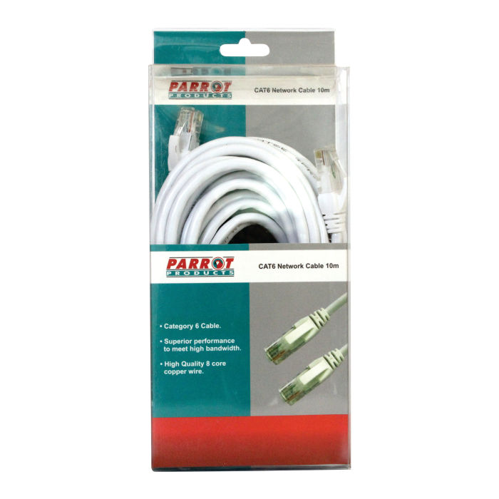 PARROT PRODUCTS Network Cable (Cat 6 - 10 Meters)