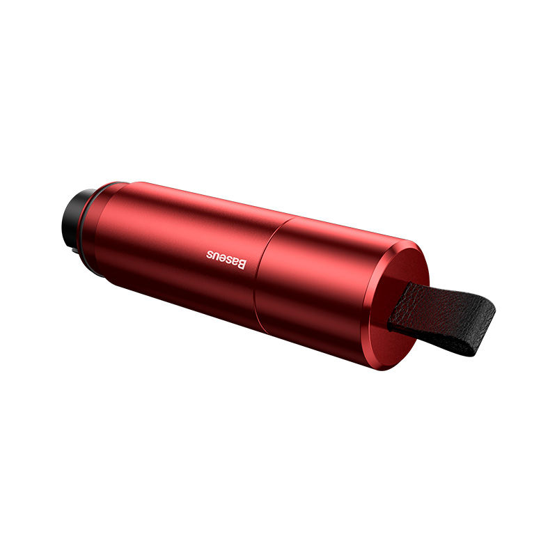 Baseus Sharp Tool Safety Hammer (Window-Breaking+Safety Belt Cutting) - Red