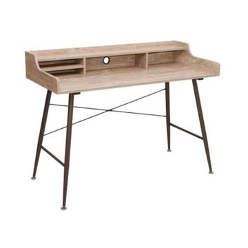Everfurn Aegla Office Desk, With Stationary Compartments