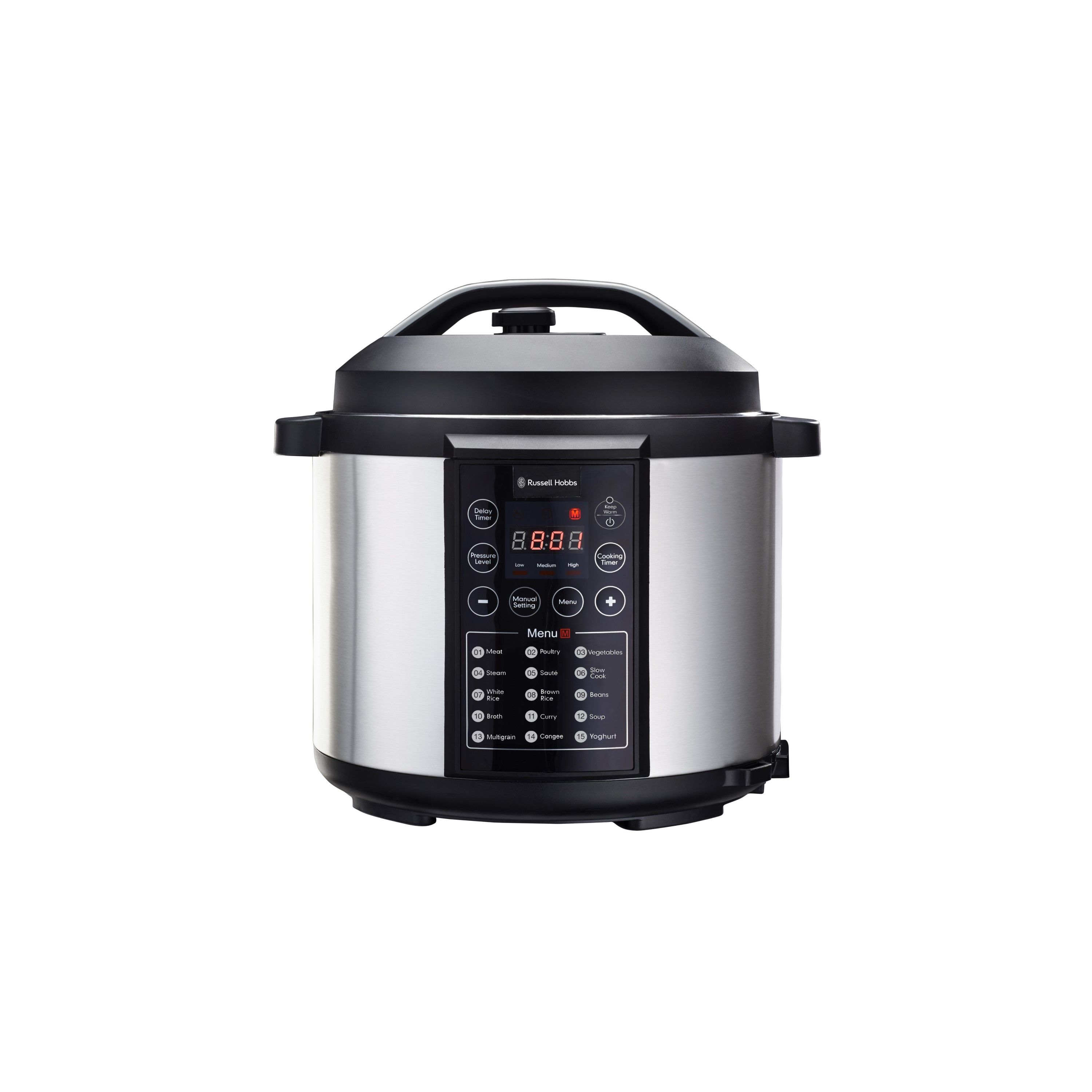 RHEP7 RUSSELL HOBBS DIGITAL 6L ELECTRIC PRESSURE COOKER LEROY