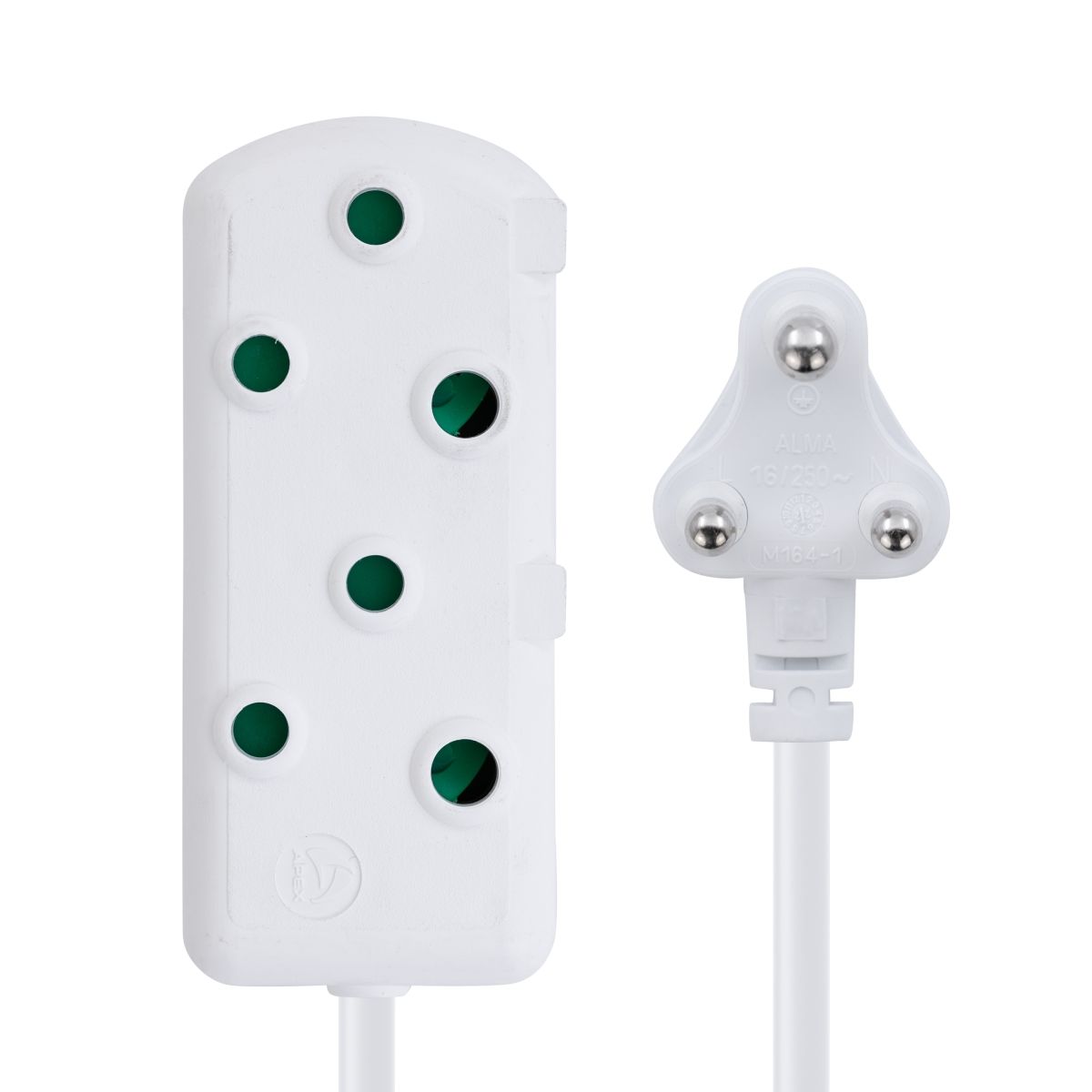 Switched 10m Extension Cable/Cord/Lead Multiplug | Light Duty