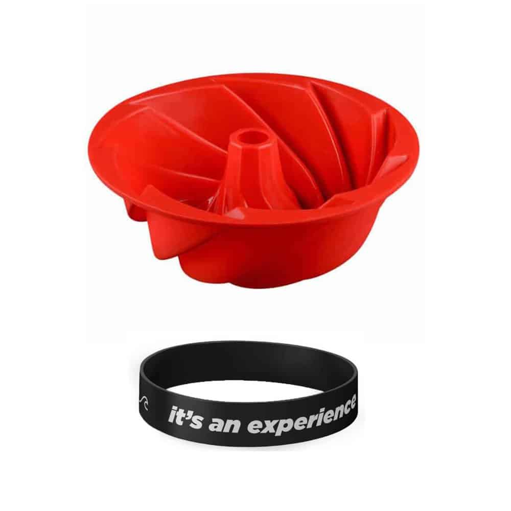 Killer Deals Non-Stick Safe Spiral Bundt Cake Dessert Silicone Baking Mould