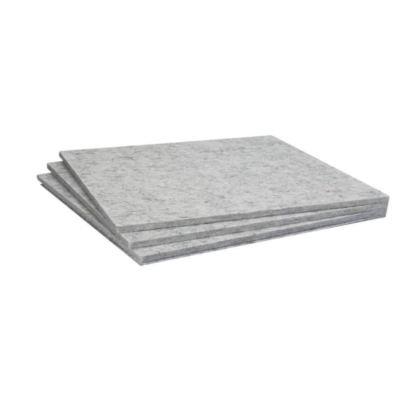 Acoustic Panels Echo-Less Polyester Fibre Grey 60301.2cm (Pack of 3)