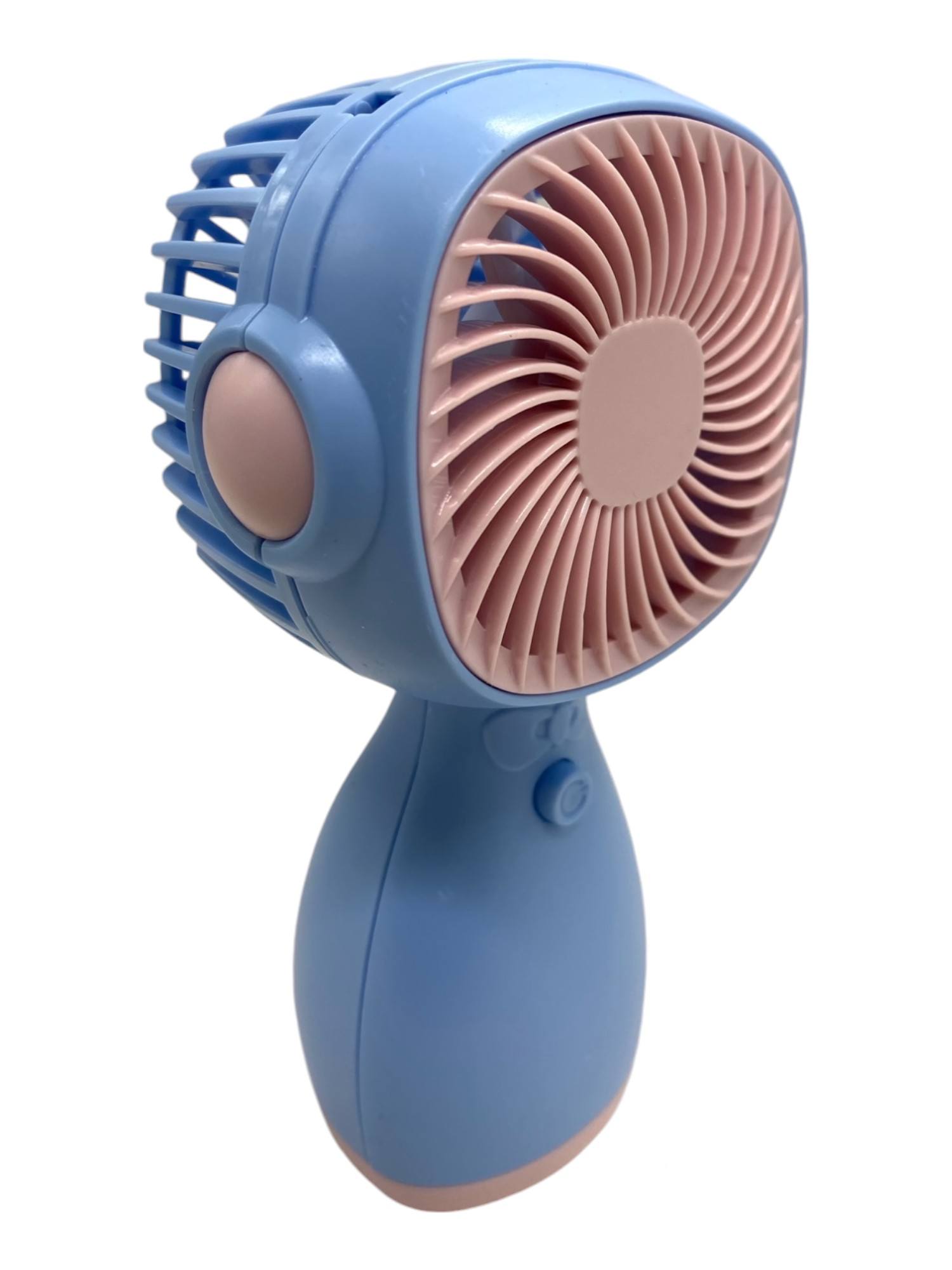 Handheld Rechargeable USB Mini Fan - Blue