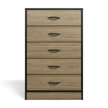 Price Cut - Foundation Tall Boy - Swiss Elm