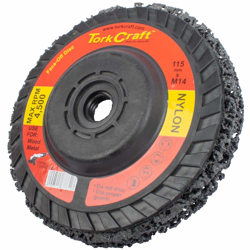 Tork Craft - Face Off Cup Disc 115mm x M14 for A/Grinder