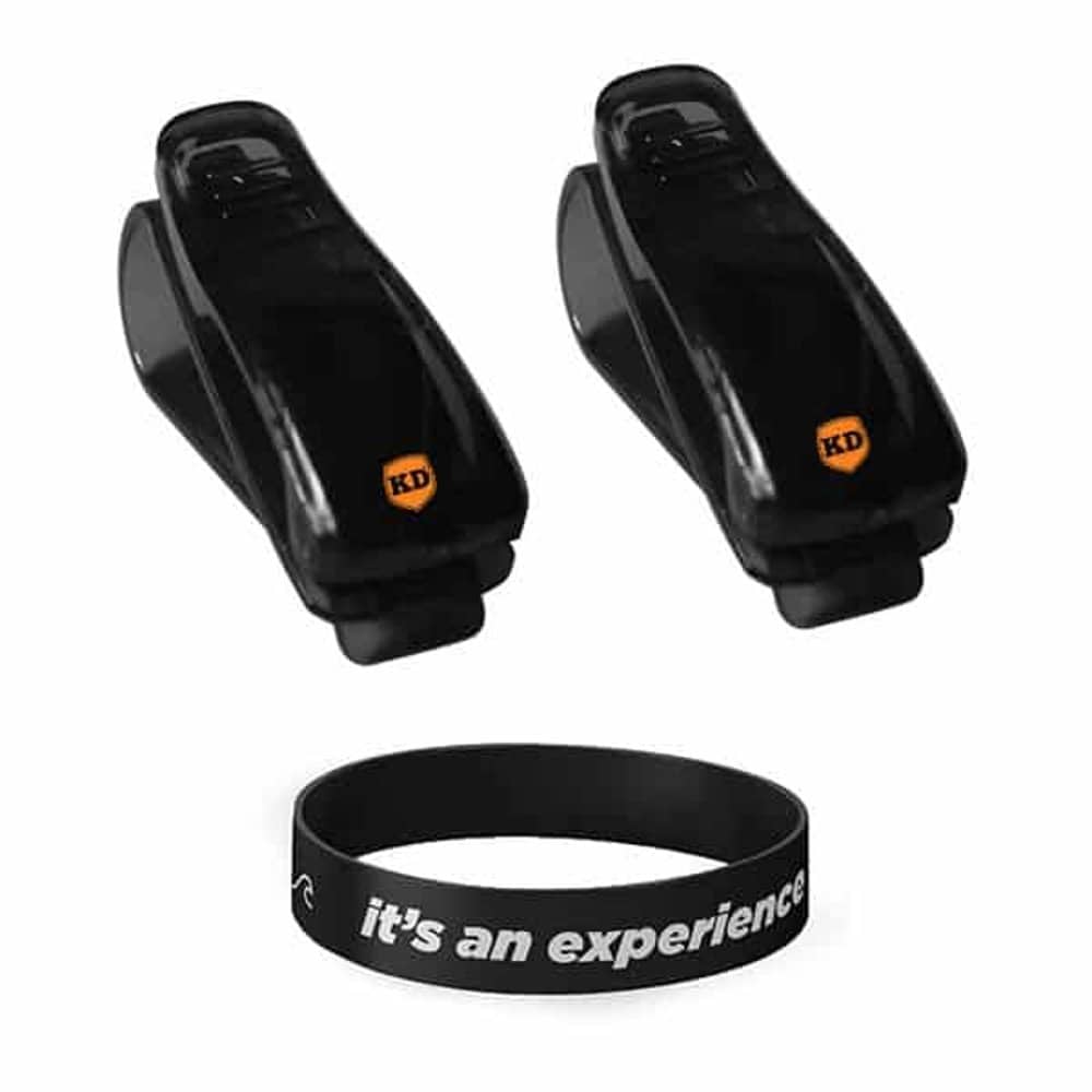 Killer Deals Car Visor Sunglasses/Card/Ticket Clip Holder- x2 Combo with bracelet