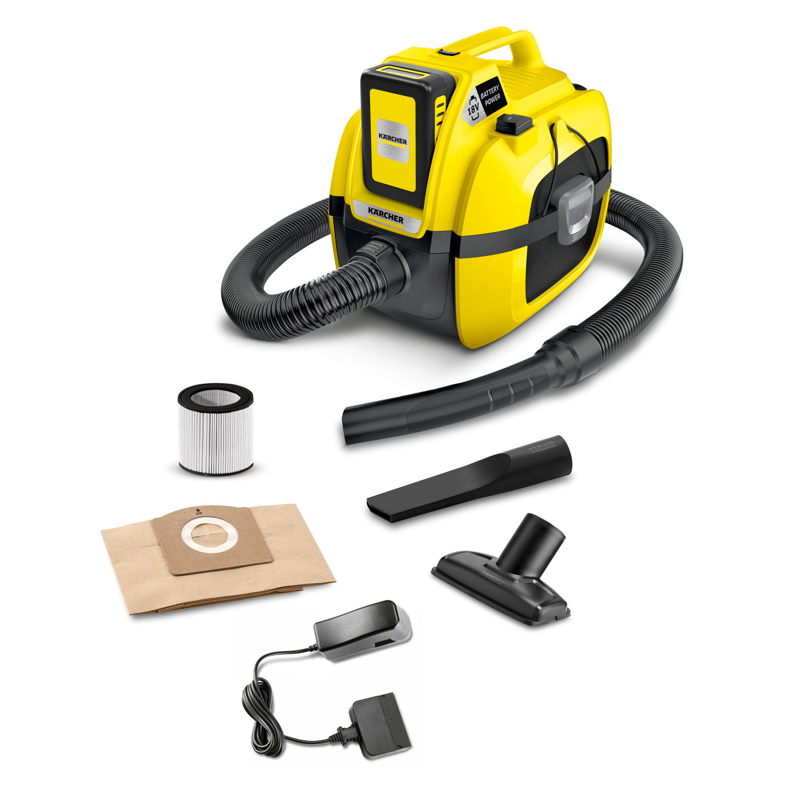 Kärcher WD 1 Compact Battery Set wet and dry vacuum cleaner