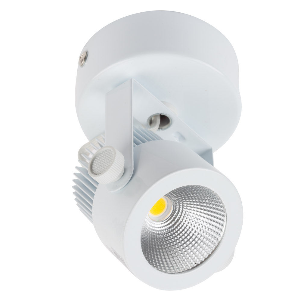Eurolux Radiant Spotlight Surface Mount White LED 7w