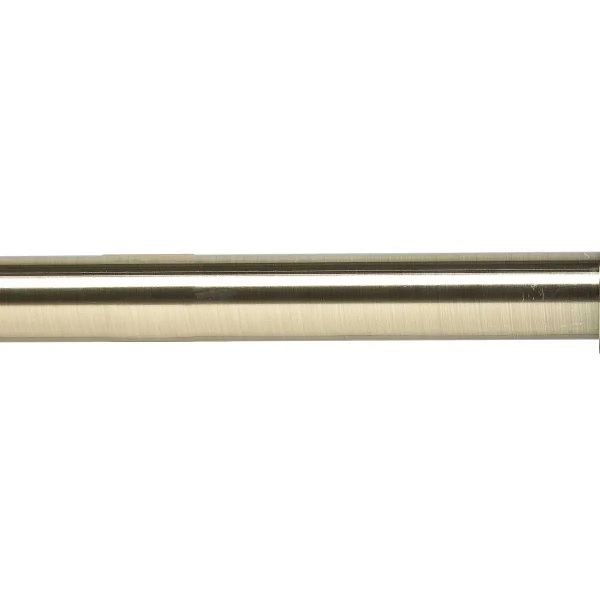 Curtain Rod, Steel, Bronze, 32mm x 1.5m BY WOODLY