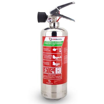 FIREBLOCK Lithium Battery Fire Extinguisher - 2 Litres
