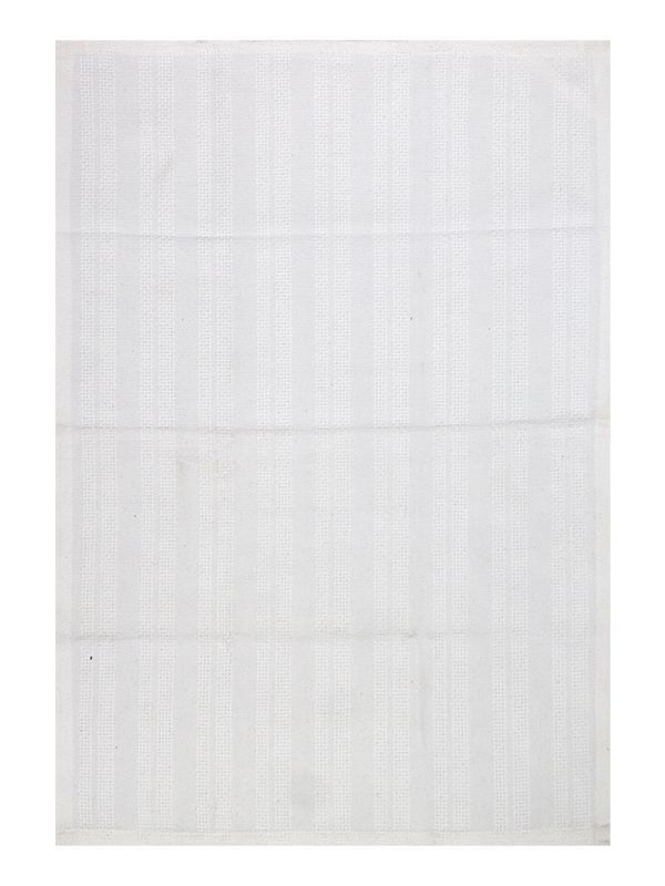 Multipurpose, Easy Fit, Absorbent Kitchen Towel- Design 2035 - 050x070cms - (05 Pc Pack) - Plain - Optical White