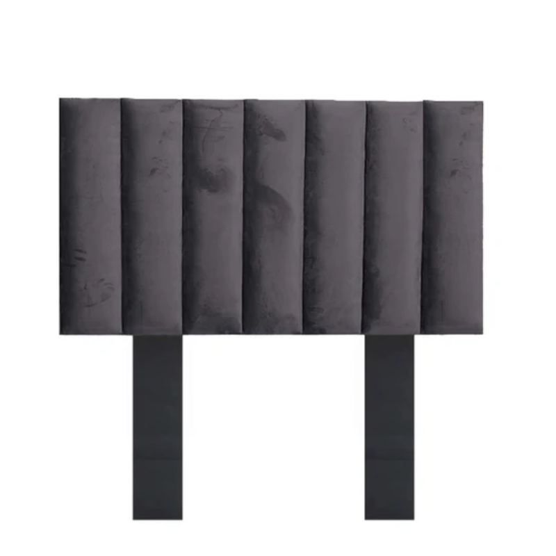 Izzy Floating/Standing Headboard - Single - Dark Grey
