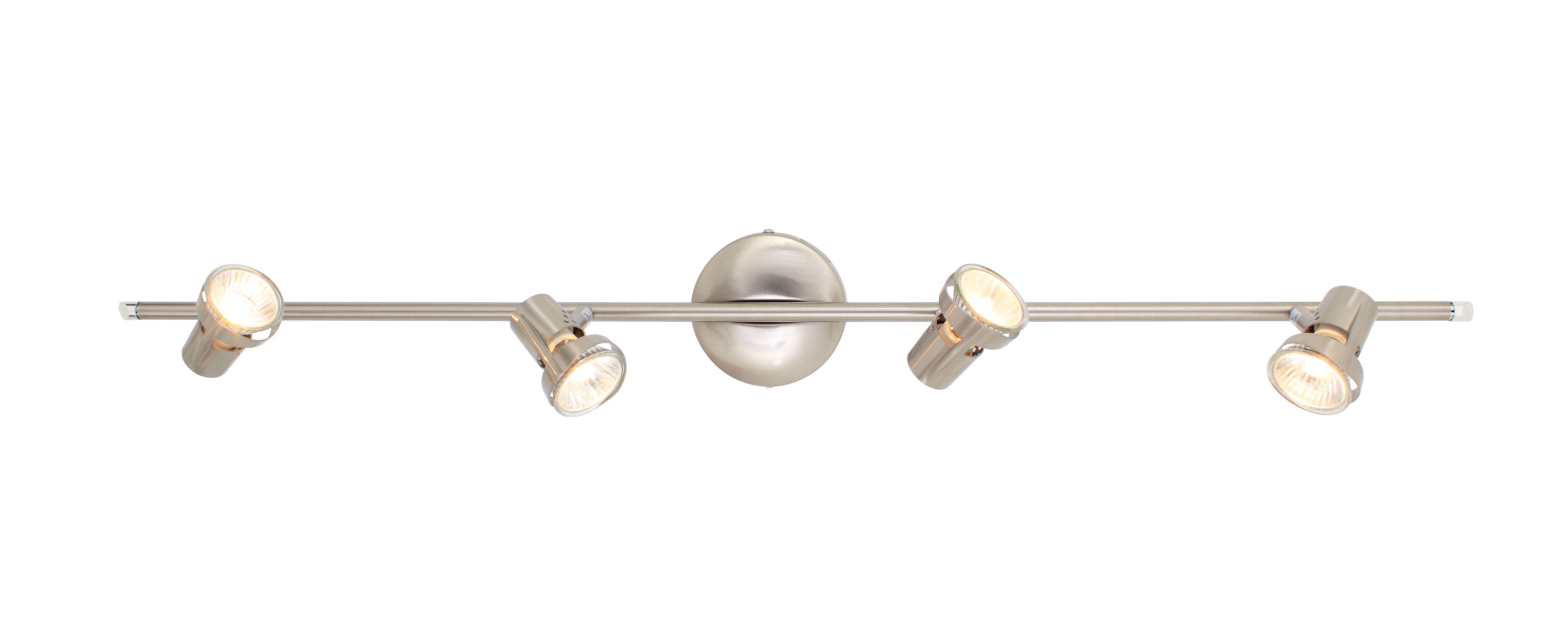 Eurolux Deco 4LT S/Light 895mm Satin Chrome