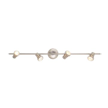 Eurolux Deco 4LT S/Light 895mm Satin Chrome
