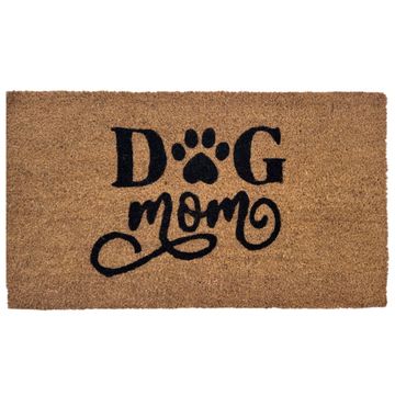Matnifique Coir Design Doormat - Dog Mom 700 x 400 x 14mm