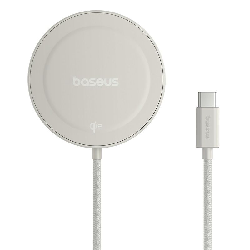 Baseus Simple Mini4 Magnetic Wireless Charging Stand Qi2 15W Universal Galaxy - Titanium Gold