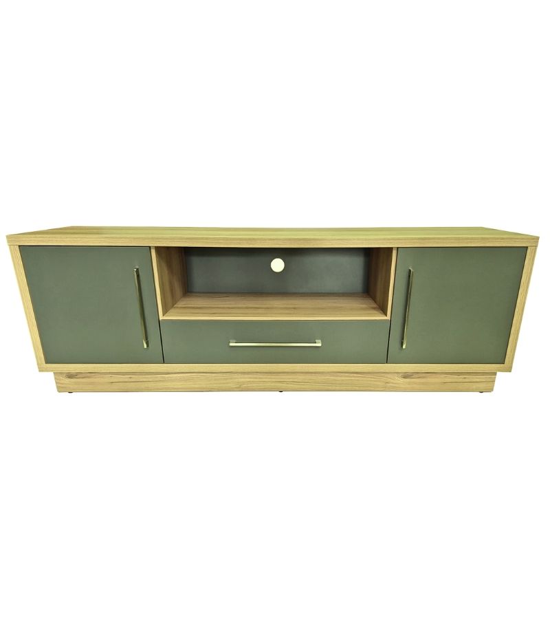 Cecina TV Stand - Sahara & Storm Grey