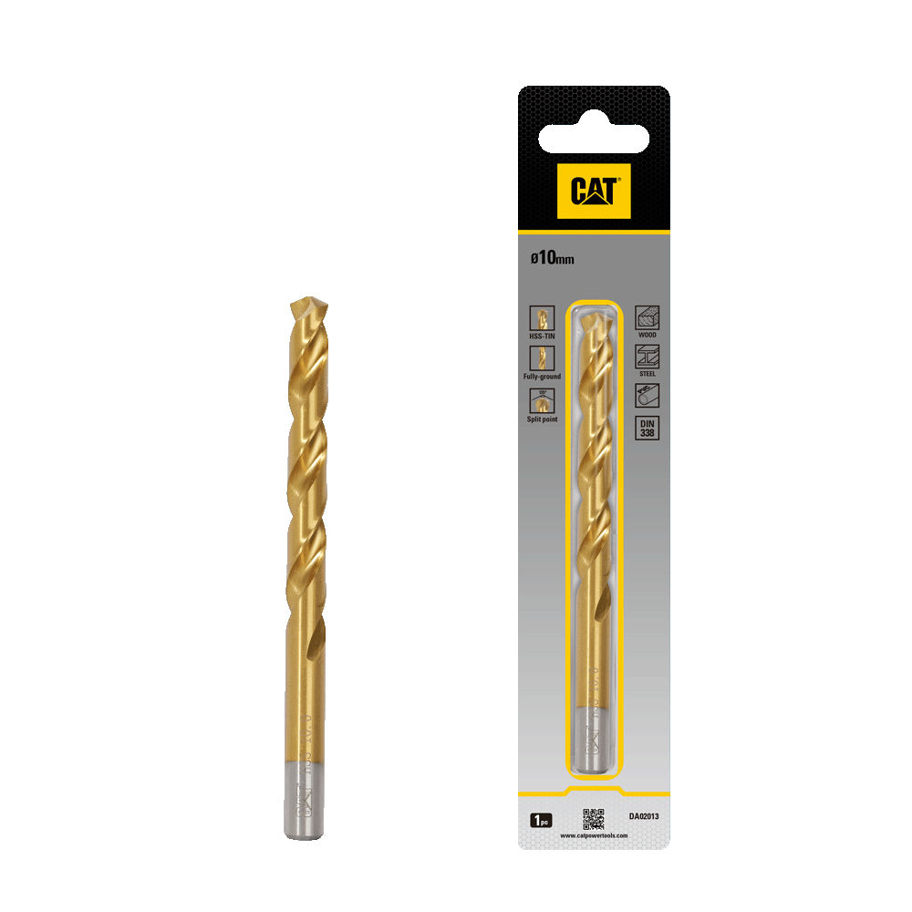 CAT HSS Drill bit 10 x 133mm(Pack1)
