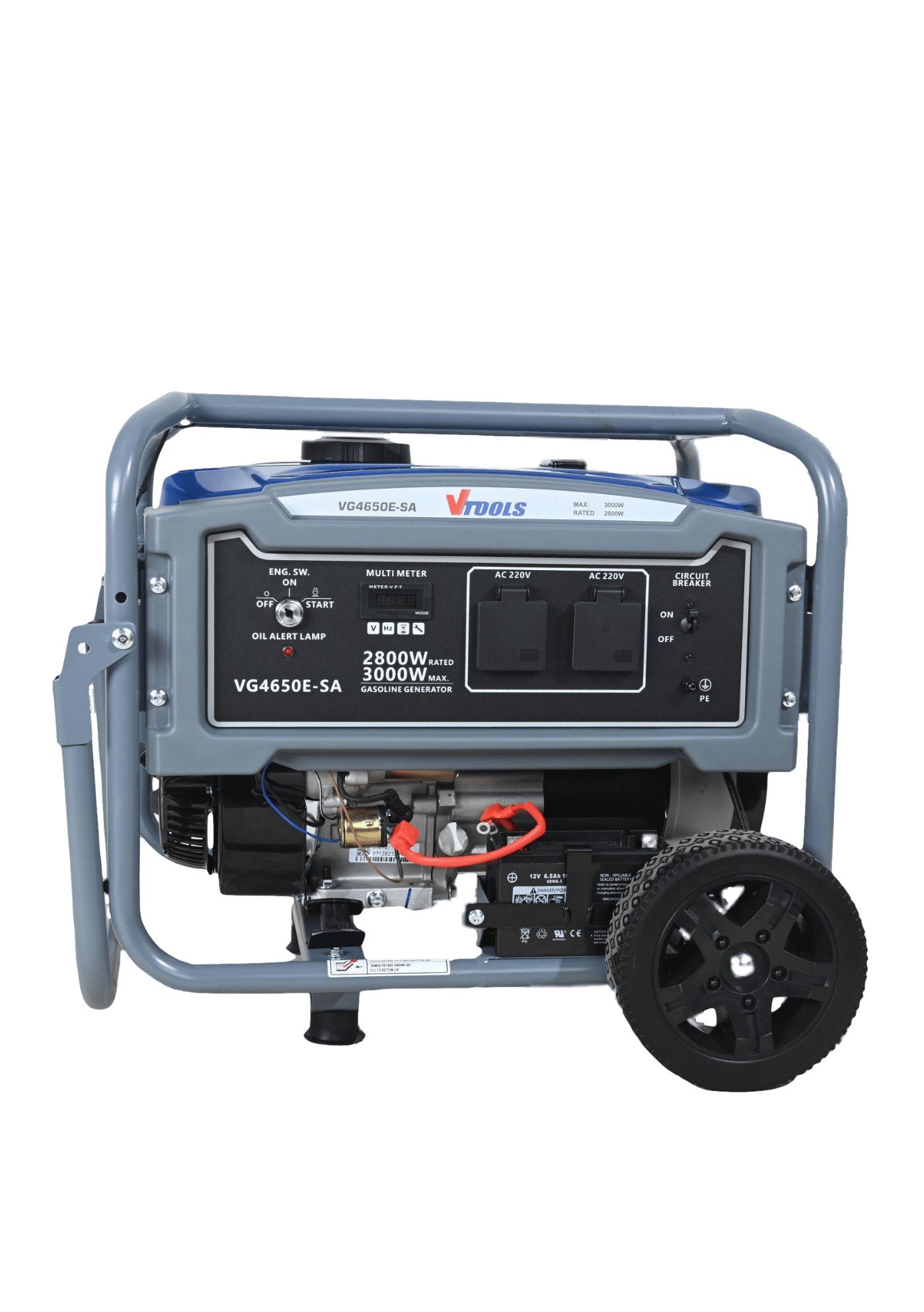 Vtools 3KW Petrol Generator (Key Start)