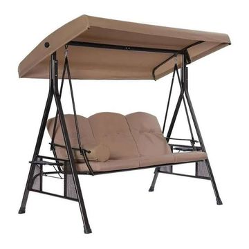 3-Persons Luxury Outdoor Porch Swing Chair