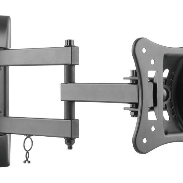 Bracket - Low Cost Full-Motion Tv Wall Mount - For Most 13''-27'' Led, Lcd Flat Panel Tvs