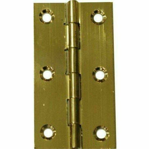 Solid brass butt hinge