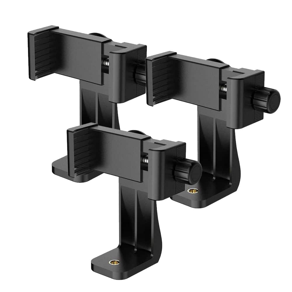 Killer Deals Universal 360 Adjustable Tripod Adapter Clip Smartphone Mount x3 Combo