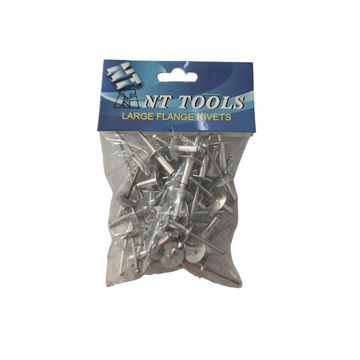 NT TOOLS Large Flange Pop Rivets 4.8X16mm 50pcs 15mm Head