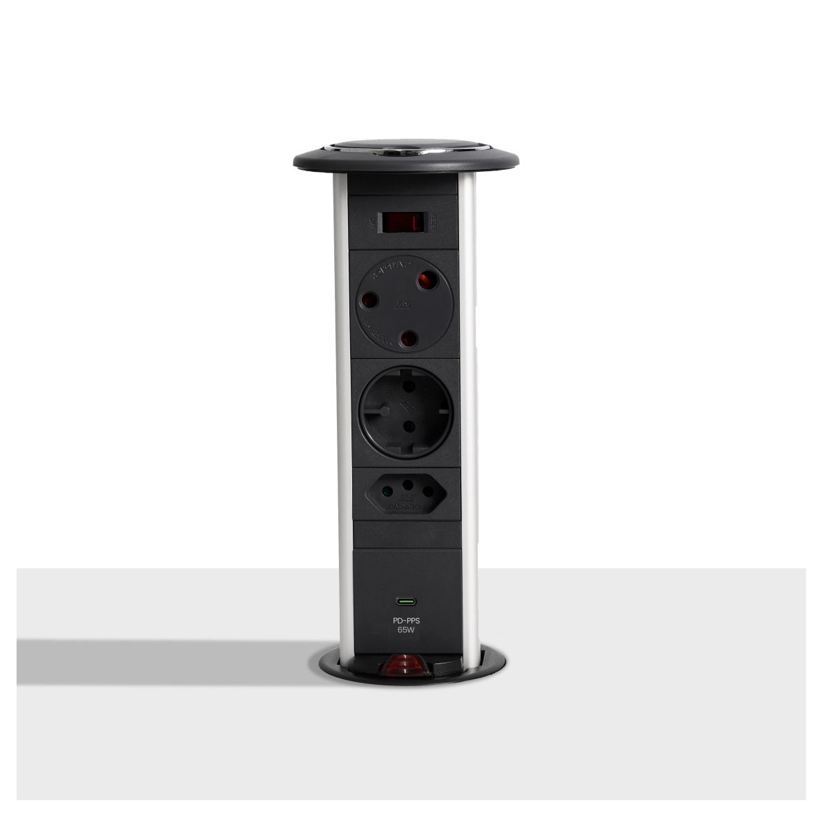Powerlogic Powerdock MK465 Pull Up Multiplug Black